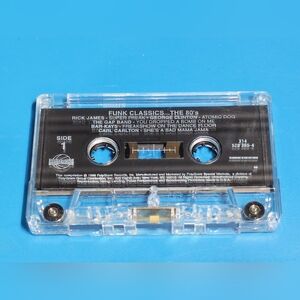 Funk Classics 80s  Cassette Rebound Records Rick James George Clinton++